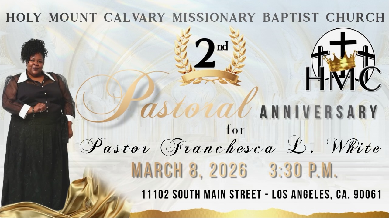 2nd Pastoral Anniversary 