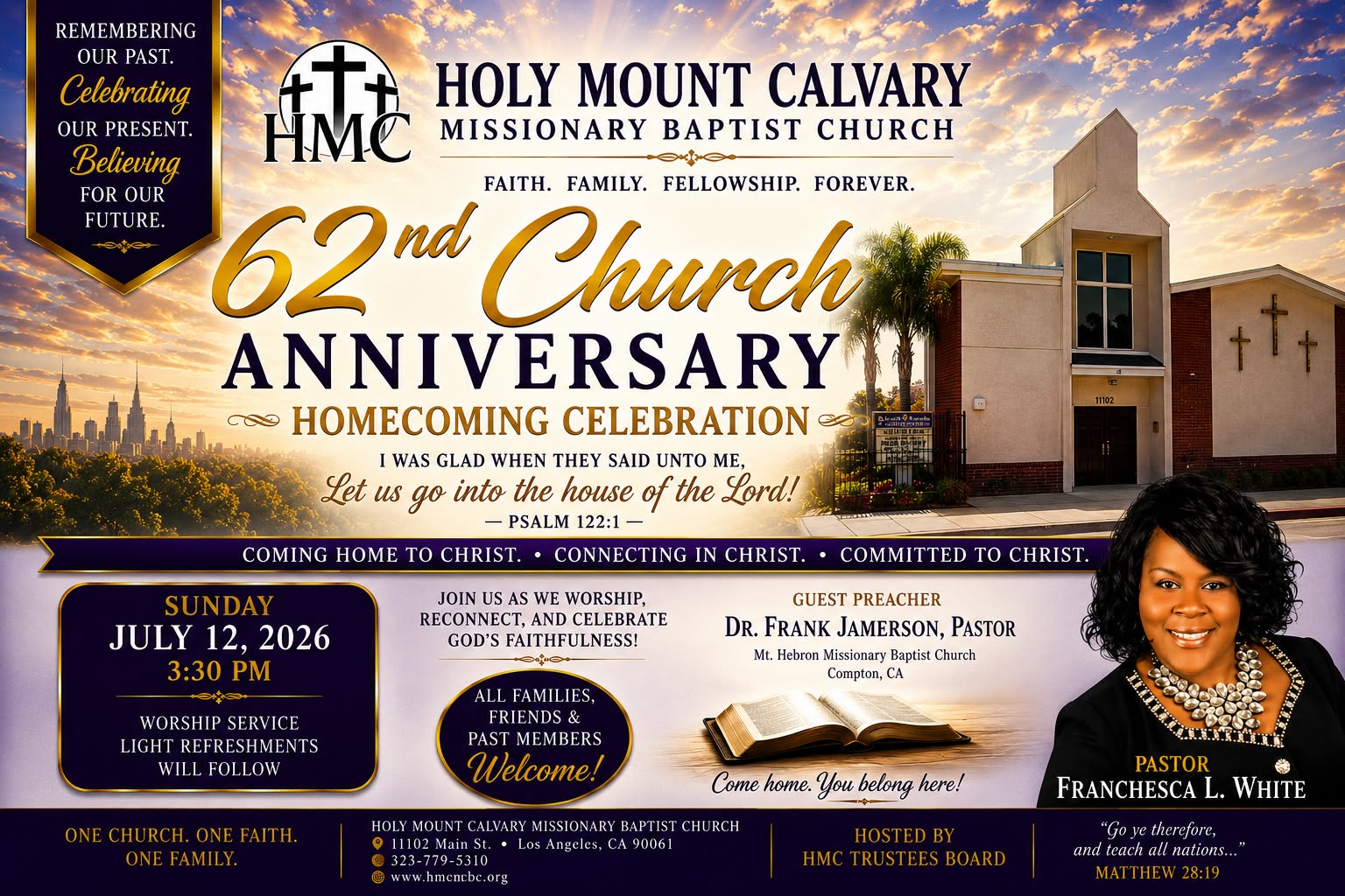 62nd Church Anniversary